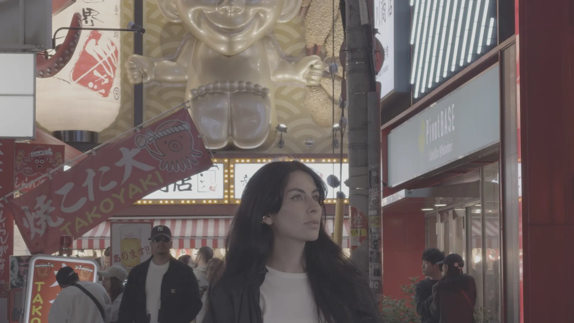Dotonbori em Apple Log